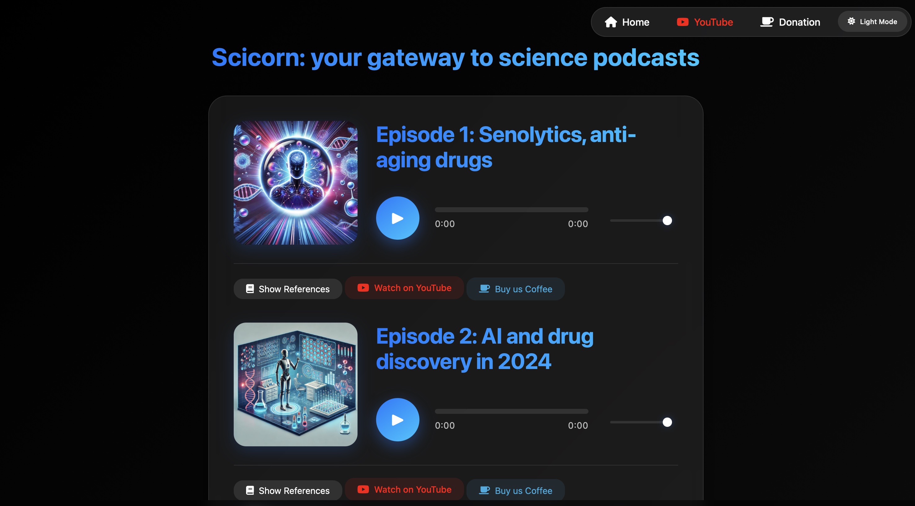 SciCorn science-communication preview